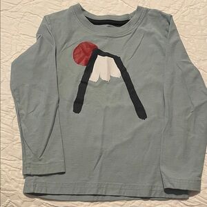 Tea Collection Kids Graphic Long Sleeve Shirt - Blue